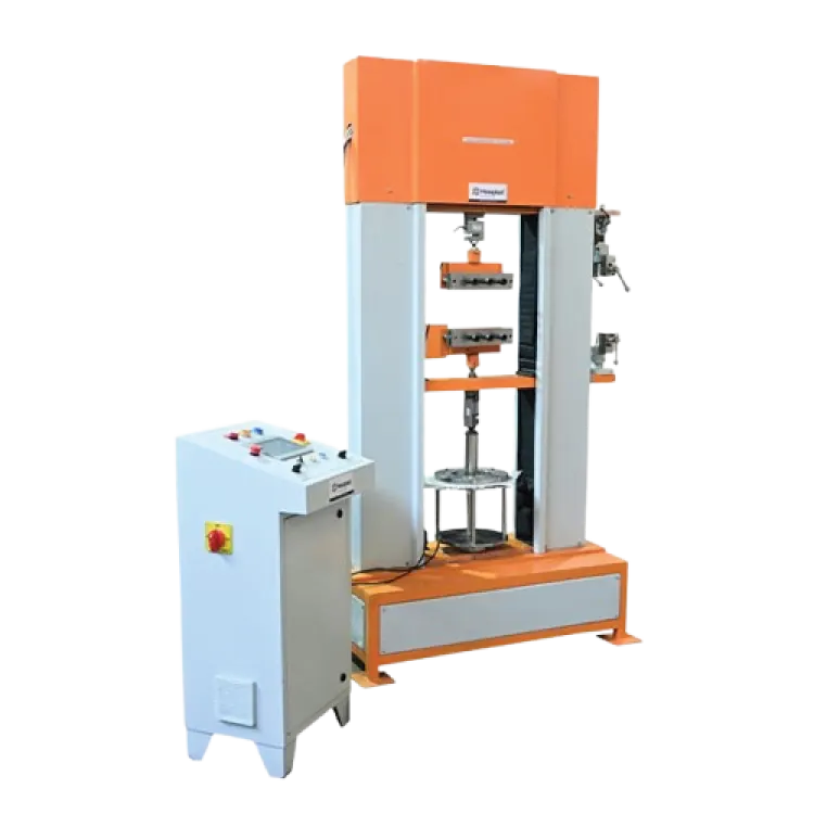 Universal Tensile Testing Machine Manufacturer in India - Rubber, Plastic and Polymer Testing Equipment by Hexaplast Industries