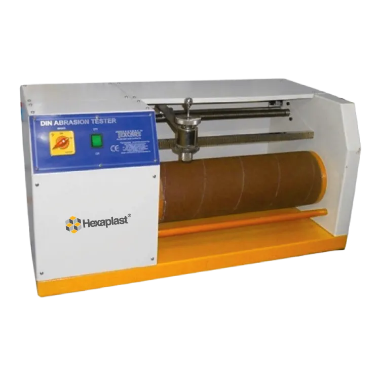 Abrasion Tester Manufacturer in India by Hexaplast Industries